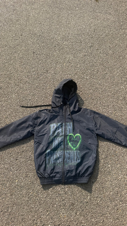 PAIN INTO PRESIDENTS WINDBREAKER SHORTS SET